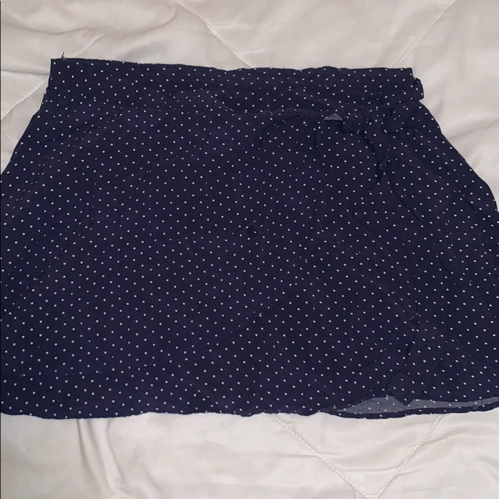 2 skirts sz m one flowy other denim